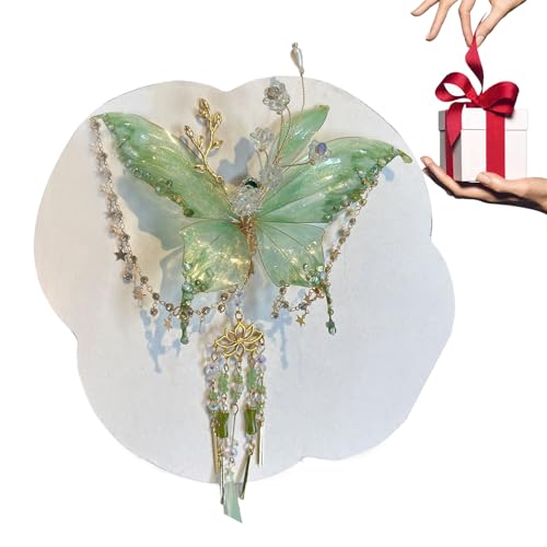 Krallenklammern - Quaste Haarclip - Seiden Schleife Elegante Rose Glänzende Quasten Haarschmuck Für Jugendliche Mädchen Frauen Formelle Anlässe Cosplay Hochzeit Abschlussball Schule von Kasmole