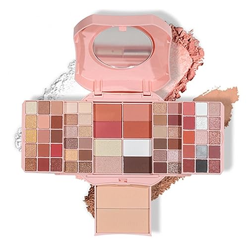 Make-up-Set für Damen | All-In-1-Make-up-Set | Make-up-Geschenkset für Damen mit mehreren Lidschatten-, Puder-, Rouge- und Contouring-Farben Kasmole von Kasmole