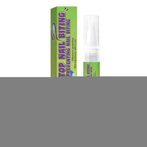 Nagelbeißen Verhinderung - Bitterer Nagellack Als Schutz,Sicherer Daumenlutschen Stopper Für Kleinkinder Unterwegs Frauen Männer von Kasmole