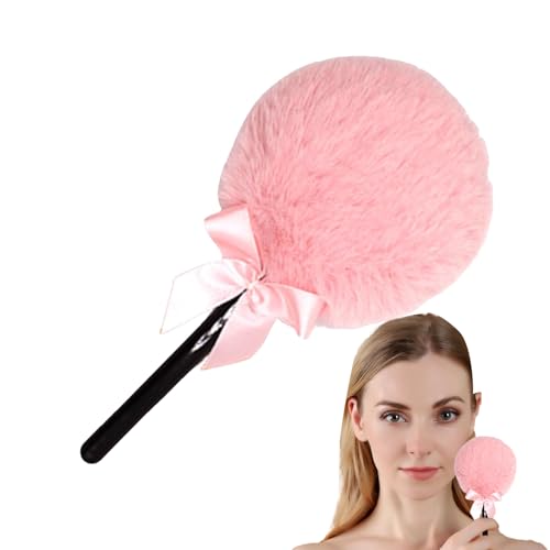 Puderquaste | Puderquaste in Form eines Schnullers – Puder-Applikator mit weichem Griff für Make-up Gesicht empfindliche Haut täglichen Gebrauch Frauen Mädchen Haus Abend von Kasmole