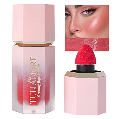 Rougestift | Wasserfester Creme-Rouge-Make-up-Stick,Langlebiger, wischfester, natürlicher Glanz für Augen, Lippen und Damen-Make-up Kasmole von Kasmole