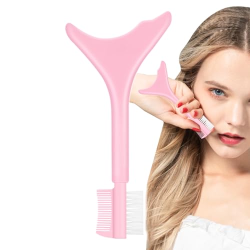 Schablone für Eyeliner, Mascara-Schutz für Wimpern, wiederverwendbar, aus Silikon für Anfänger und Frauen von Kasmole