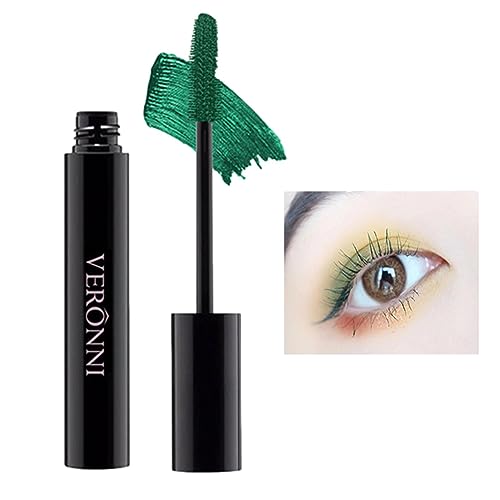 Verlängernde und voluminöse Mascara | 4D Silk Fiber Sensitive Eyes, wasserfeste, kosmetische Wimperntusche,Wimpern heben, voluminöser machen, verlängern für den täglichen Gebrauch Kasmole von Kasmole