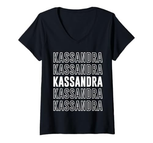 Damen Kassandra T-Shirt mit V-Ausschnitt Damen Kassandra T-Shirt mit V-Ausschnitt von Kassandra Apparel
