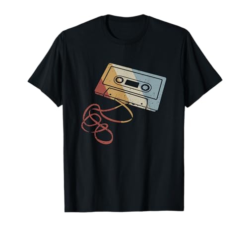 Kassette Kleidung & Geschenke Damen Herren Kinder Retro Style Vintage T-Shirt Schwarz Unisex Erwachsene Small EU Regular Kassette Kleidung & Geschenke Damen Herren Kinder Retro Style Vintage T-Shirt Schwarz Unisex Erwachsene Small EU Regular von Kassette Kleidung & Geschenke Damen Herren Kinder