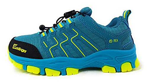 Kastinger Farrer Kinderschuhe Mädchen Halbschuhe Schnürer Sneaker Blau Freizeit, Schuhgröße:EUR 33 von Kastinger