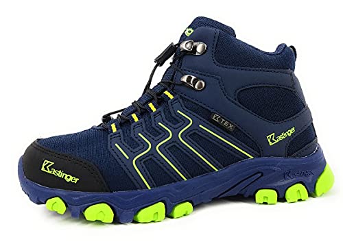 Kastinger Farrer Hi II Kinderschuhe Jungen Stiefel Stiefel Blau Freizeit, Schuhgröße:34 EU von Kastinger