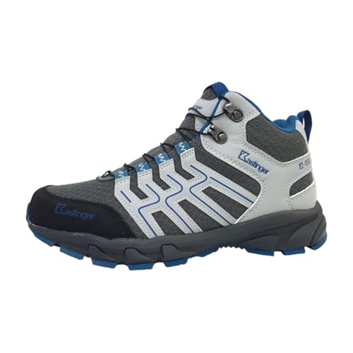 Kastinger Aigun KX Damen Mid Cut Trailrunner wasserdicht Wanderschuh Schnellschnürung lt.Grey (39) von Kastinger