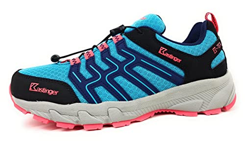 Kastinger Trailrunner Sportschuhe Damen Outdoorschuhe Wanderschuh Blau Freizeit, Schuhgröße:37 EU von Kastinger