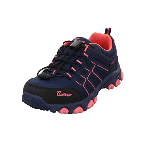 Kastinger Farrer II,Jungen,Mädchen,Outdoor-Halbschuh, K-TEX® Membran,wasserdicht,atmungsaktiv,Schnellschnürung,Profilsohle,Navy,38 von Kastinger