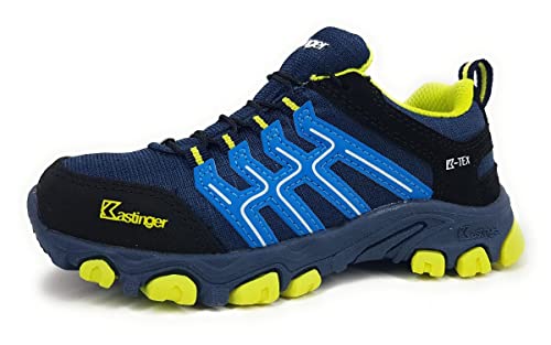 Kastinger Farrer II Kinderschuhe Jungen Halbschuhe Sneaker Blau Freizeit, Schuhgröße:30 EU von Kastinger