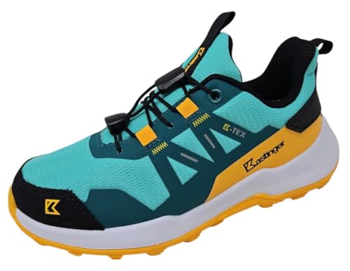 Kastinger GSK-FOISKAR Low KTX Wanderschuhe, Ocean/Egg Yolk, 31 EU von Kastinger