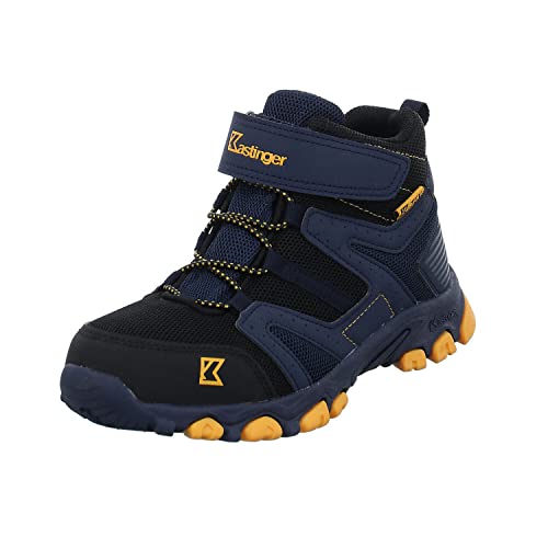 Kastinger Jungen Schnürhalbschuhe Jouko Outdoorschuh Synthetikkombination Kinderschuhe Uni jouko blau-orange von Kastinger