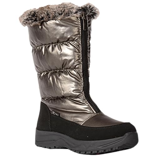 Kastinger K-Tex Berapaas 16368 Damen Wasserdichter Winterstiefel, Bronze/Black, Gr. 42 von Kastinger