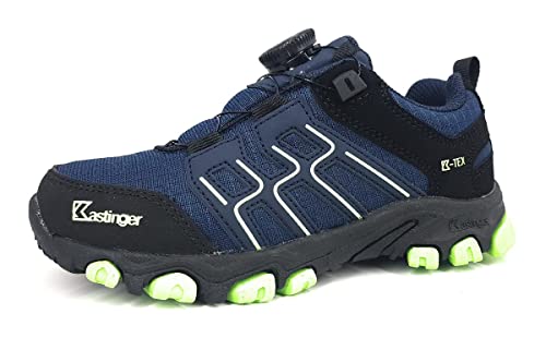 Kastinger Kari Kinderschuhe Jungen Halbschuhe Wasserdicht Sneaker Blau Freizeit, Schuhgröße:32 EU von Kastinger