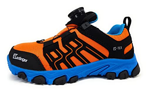 Kastinger Kinderschuhe Burschen Halbschuhe Wasserdicht Sneaker Orange Freizeit, Schuhgröße:30 EU von Kastinger