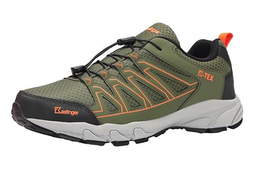 Kastinger Unisex FS-AHRNSPITZ Low KTX Wanderschuh, Olive/Flame, 46 EU von Kastinger
