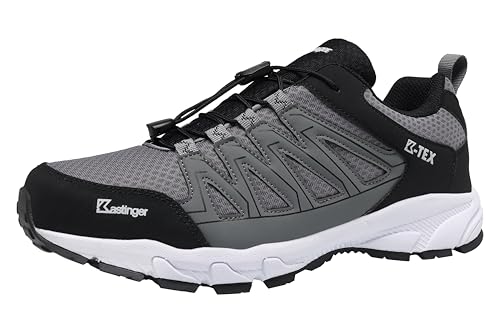 Kastinger Unisex FS-AHRNSPITZ Low KTX Wanderschuh, Steel Grey/Jet Black, 49 EU von Kastinger