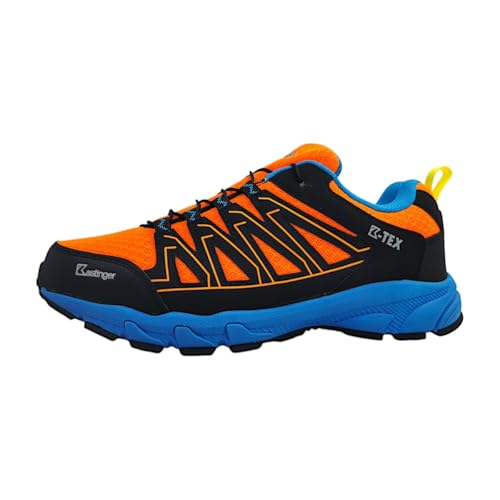 Kastinger Unisex FS-AHRNSPITZ Low KTX Wanderschuh, solar orange/Jet Black, 44 EU von Kastinger