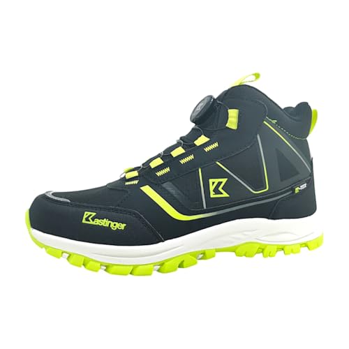 Kastinger WENGER MID XT KTX Wanderschuh, Jet Black/Lime, 29 EU von Kastinger