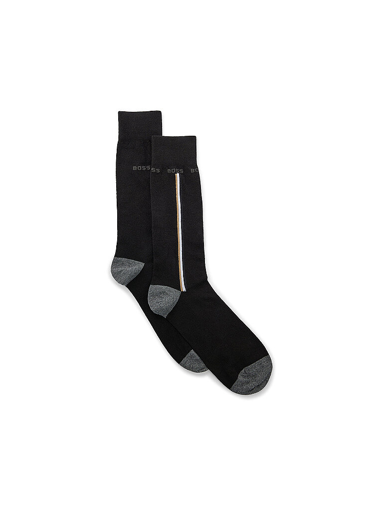 BOSS Herren Socken ICONIC 2er Pkg black schwarz | 43-46 von Kastner & Öhler DE/AT