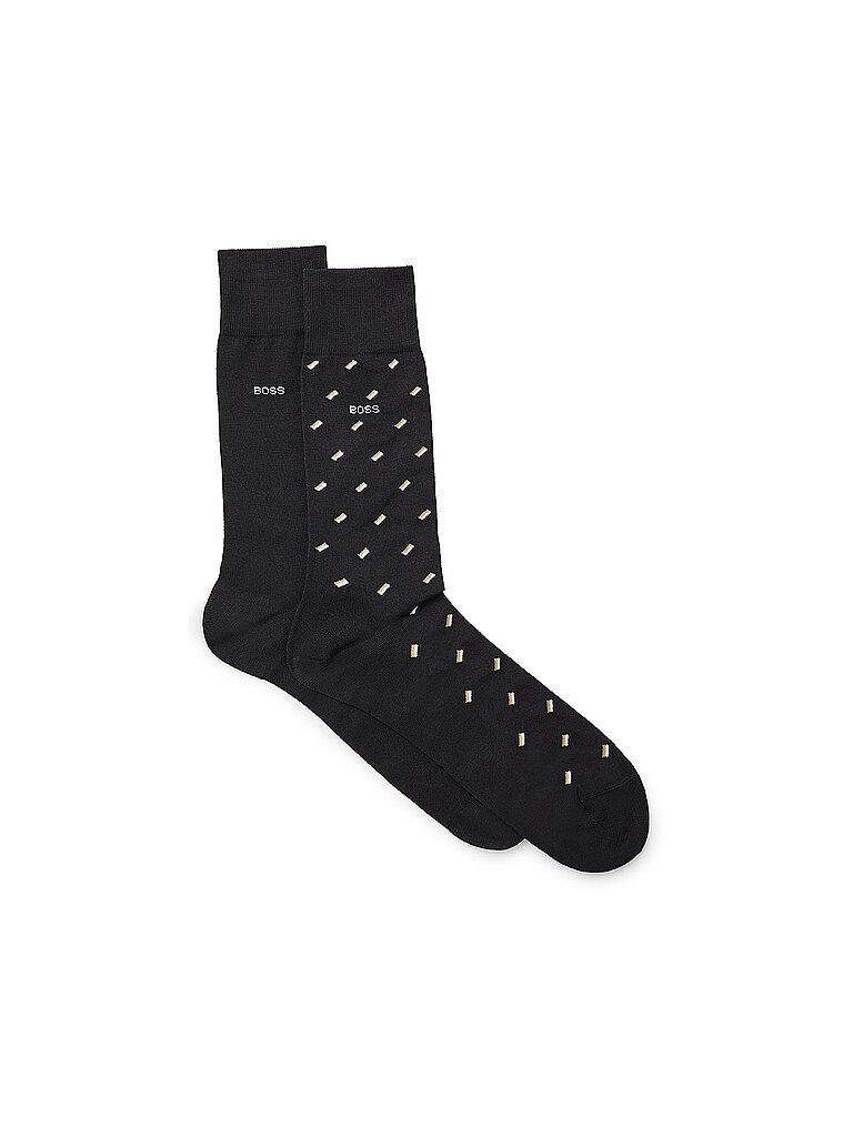BOSS Socken 2er Pkg. black schwarz | 39-42 BOSS Socken 2er Pkg. black schwarz | 39-42 von Kastner & Öhler DE/AT