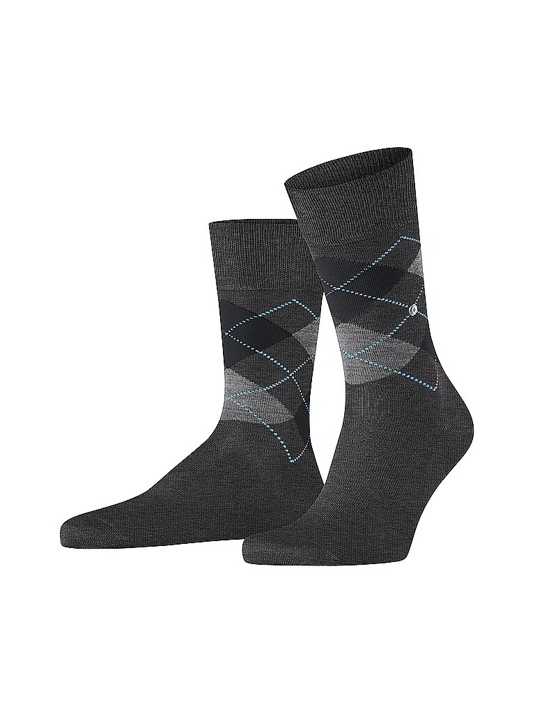 BURLINGTON Herren Socken 40-46 MANCHESTER anthracite melange grau | 40-46 von Kastner & Öhler DE/AT