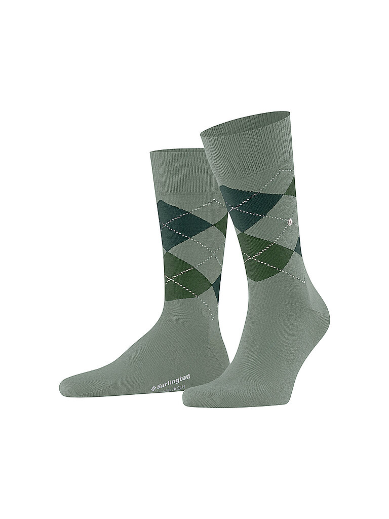 BURLINGTON Herren Socken EDINBURGH 40-46 sage hellgrün von Kastner & Öhler DE/AT