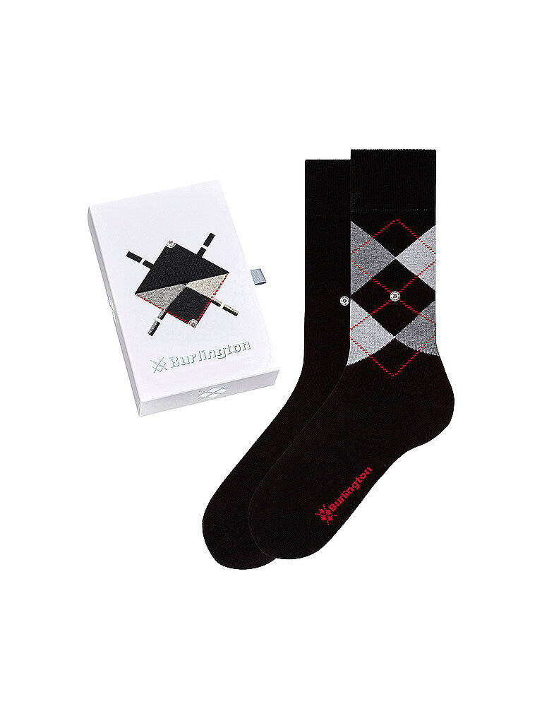 BURLINGTON Herren Socken Geschenkebox 2er Pkg 40-46 schwarz BURLINGTON Herren Socken Geschenkebox 2er Pkg 40-46 schwarz von Kastner & Öhler DE/AT