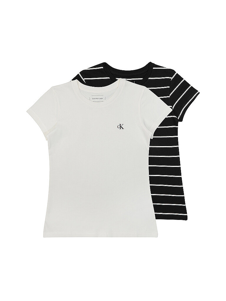 CALVIN KLEIN JEANS Mädchen T-Shirt 2er Pkg schwarz | 140 CALVIN KLEIN JEANS Mädchen T-Shirt 2er Pkg schwarz | 140 von Kastner & Öhler DE/AT
