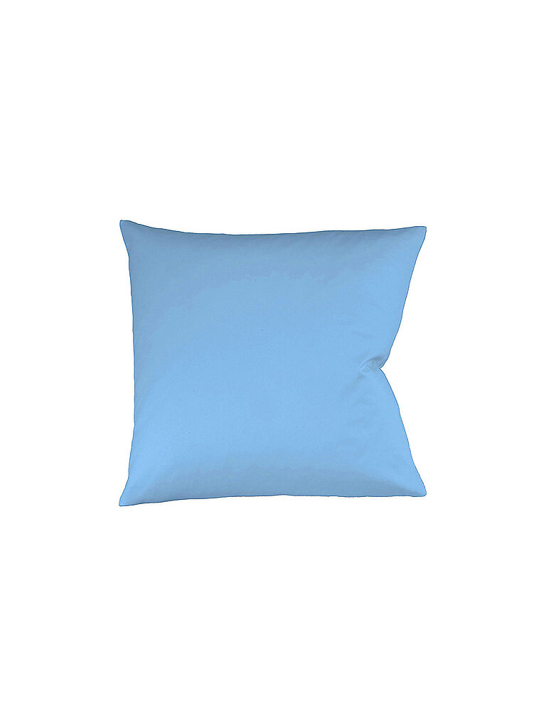 FLEURESSE Satin Kissenbezug Royal Uni 2er 40x40cm Blau hellblau von Kastner & Öhler DE/AT