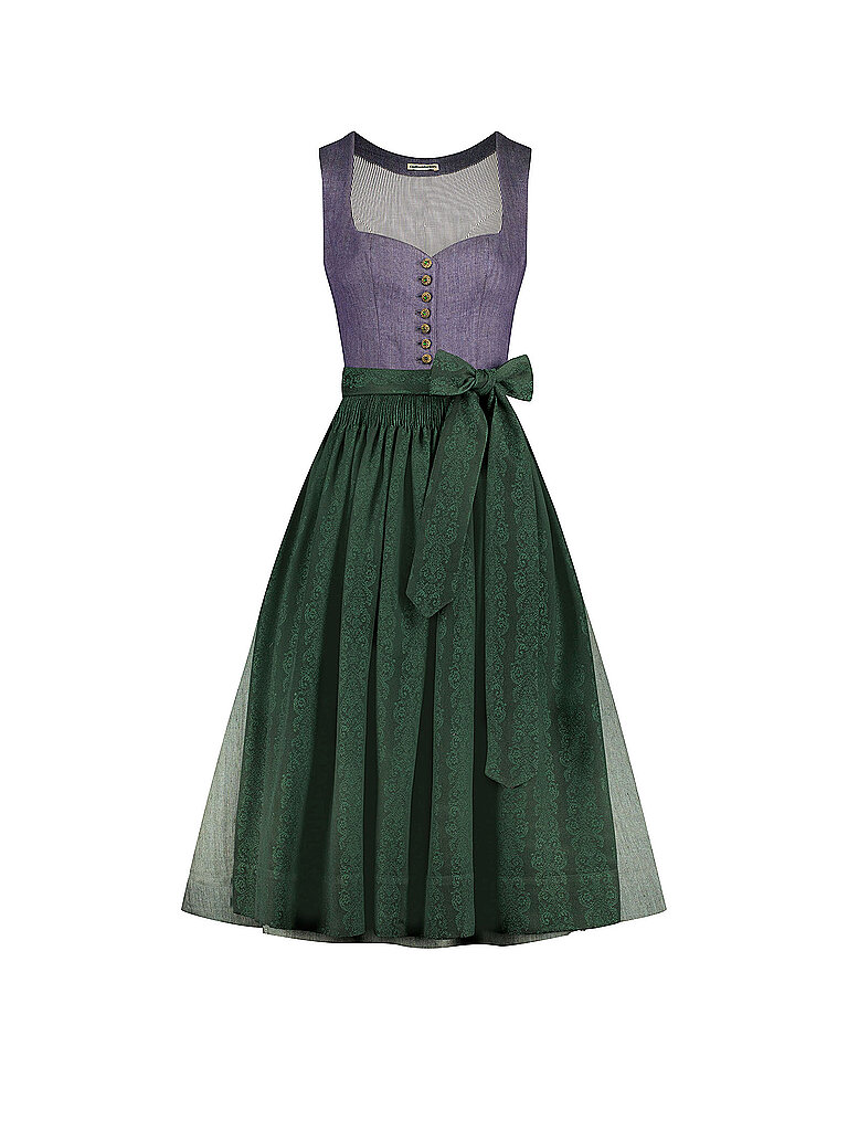 GOTTSEIDANK Dirndl HEDI 80cm dunkelgrün | 38 von Kastner & Öhler DE/AT