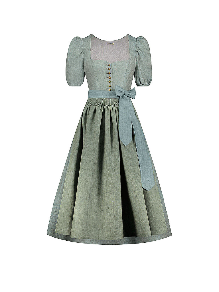 GOTTSEIDANK Dirndl LINA 80cm  hellgrün | 38 von Kastner & Öhler DE/AT