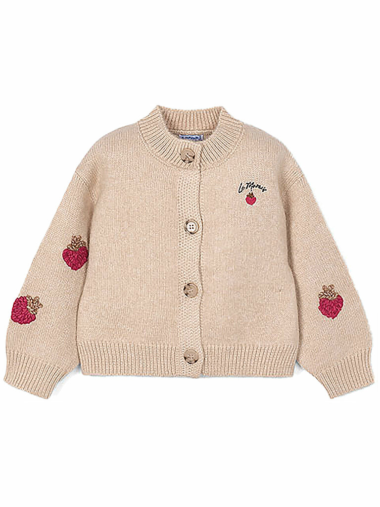 MAYORAL Mädchen Strickjacke beige | 140 MAYORAL Mädchen Strickjacke beige | 140 von Kastner & Öhler DE/AT