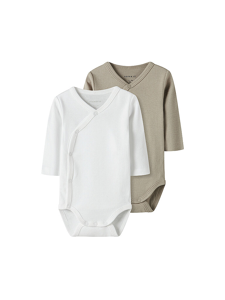 NAME IT Baby Body 2er Pkg. NBNBODY beige | 50 von Kastner & Öhler DE/AT