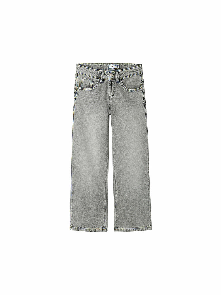 NAME IT Mädchen Jeans NKFROSE hellgrau | 116 von Kastner & Öhler DE/AT