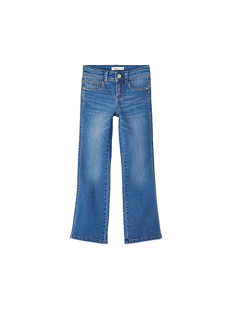 NAME IT Mädchen Jeans Skinny Bootcut Fit NKFPOLLY dunkelblau | 116 von Kastner & Öhler DE/AT