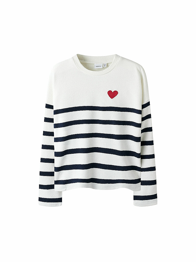 NAME IT Mädchen Pullover NKFLINE weiss | 134-140 von Kastner & Öhler DE/AT