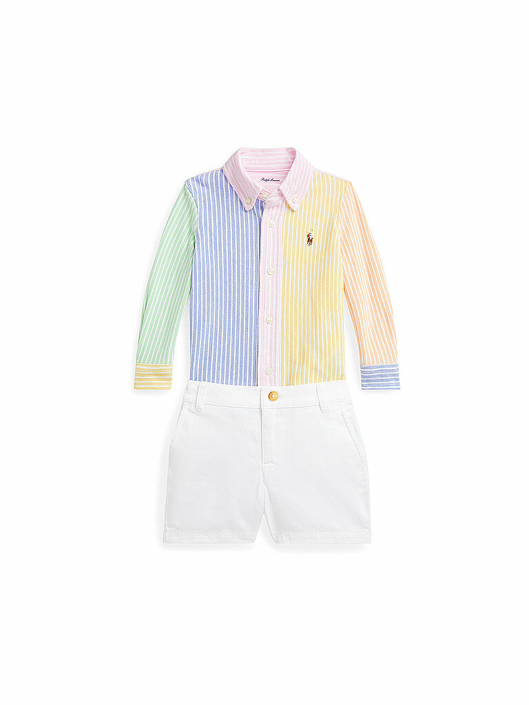 POLO RALPH LAUREN Baby Set 2-teilig Hemd und Jeansshorts bunt | 68 POLO RALPH LAUREN Baby Set 2-teilig Hemd und Jeansshorts bunt | 68 von Kastner & Öhler DE/AT