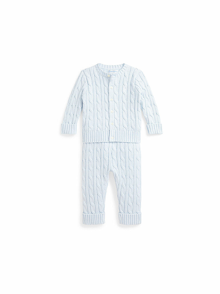 POLO RALPH LAUREN Baby Set 2-tlg Cardigan und Hose hellblau | 68 POLO RALPH LAUREN Baby Set 2-tlg Cardigan und Hose hellblau | 68 von Kastner & Öhler DE/AT