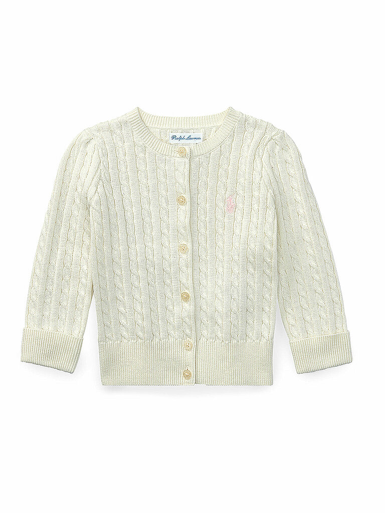 POLO RALPH LAUREN Mädchen Strickjacke weiss | 80 POLO RALPH LAUREN Mädchen Strickjacke weiss | 80 von Kastner & Öhler DE/AT