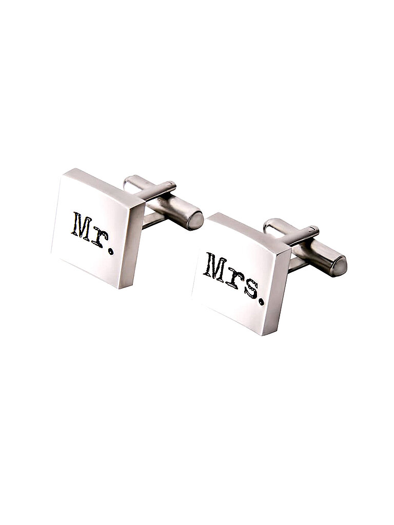 PROFUOMO Manschettenknöpfe MR.&MRS. silber PROFUOMO Manschettenknöpfe MR.&MRS. silber von Kastner & Öhler DE/AT