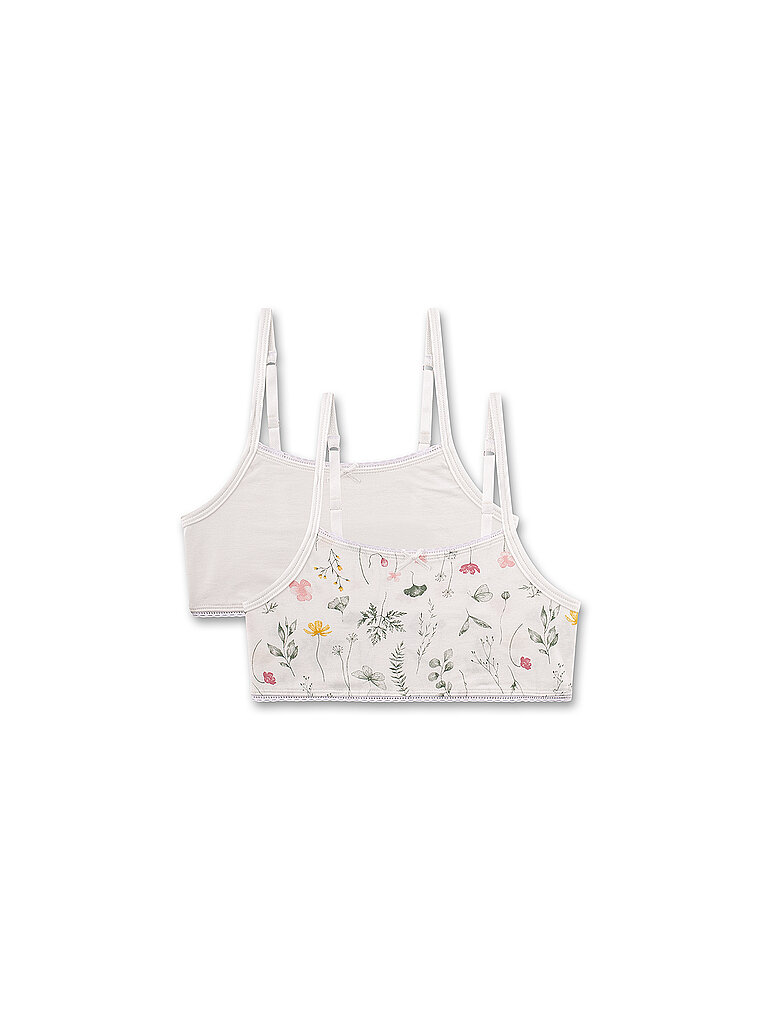 SANETTA Mädchen Bustier 2er Pkg. whitepebb creme | 152 von Kastner & Öhler DE/AT