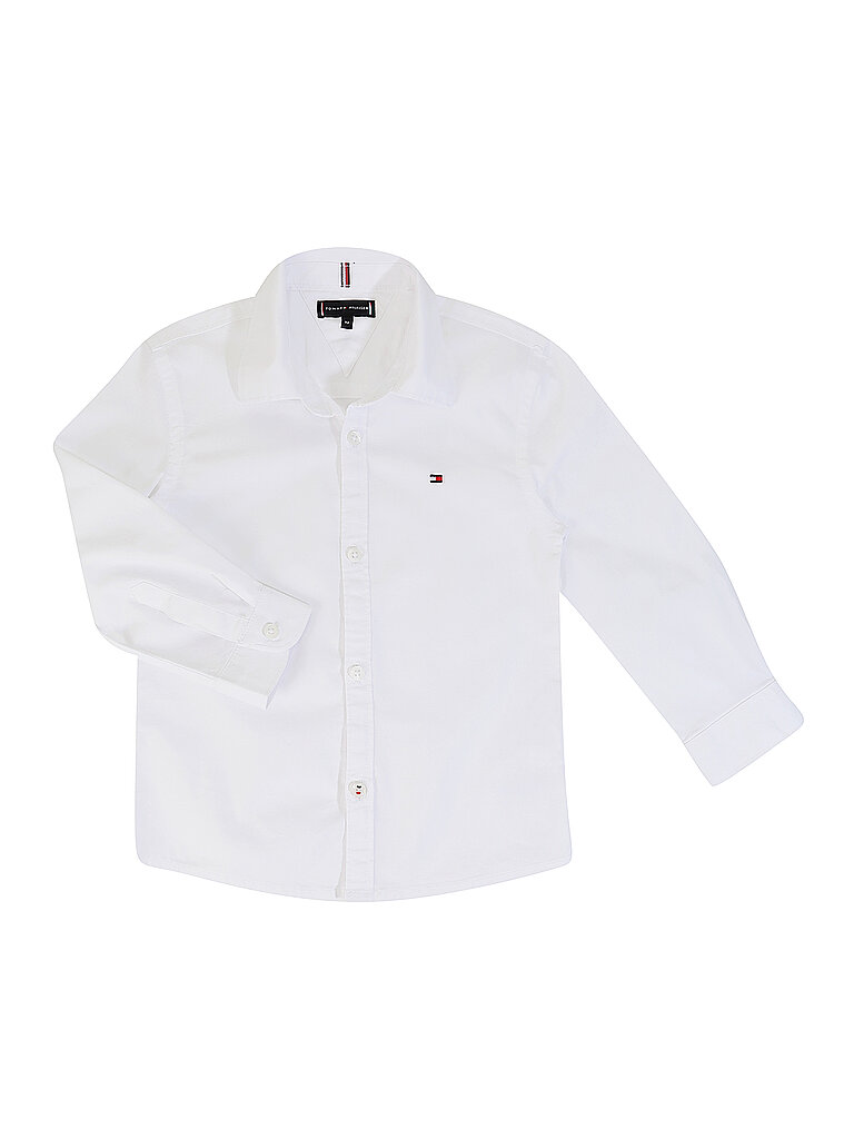 TOMMY HILFIGER Jungen Hemd Slim Fit weiss | 92 von Kastner & Öhler DE/AT
