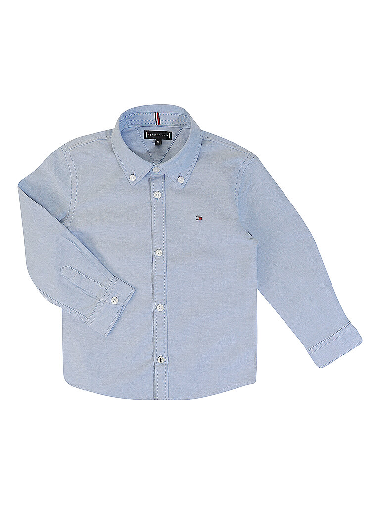 TOMMY HILFIGER Jungen Hemd  hellblau | 128 von Kastner & Öhler DE/AT