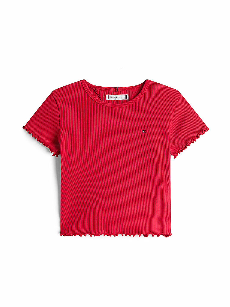 TOMMY HILFIGER Mädchen T-Shirt rot | 164 TOMMY HILFIGER Mädchen T-Shirt rot | 164 von Kastner & Öhler DE/AT