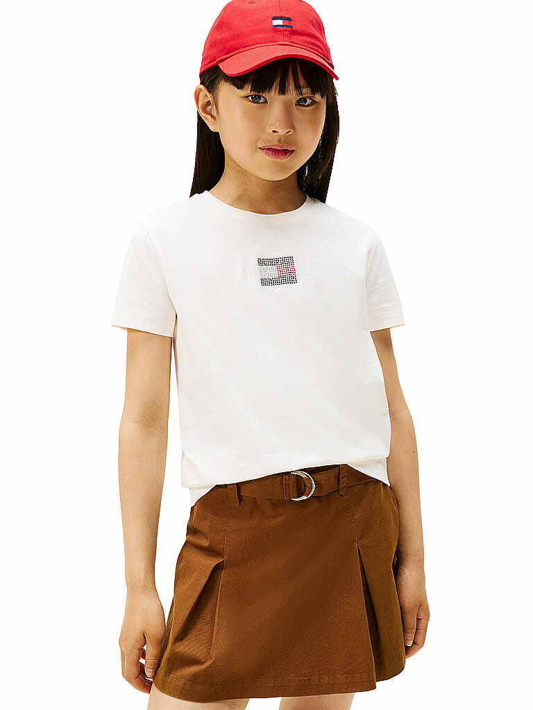 TOMMY HILFIGER Mädchen T-Shirt  weiss | 152 von Kastner & Öhler DE/AT