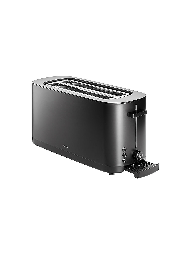 ZWILLING ENFINIGY® Toaster 4 Scheiben Edelstahl 2 Schlitze lang Schwarz  schwarz von Kastner & Öhler DE/AT