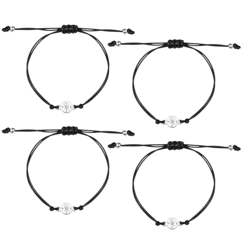 Kasyat 4 Sets Glücksbringer Armband Schulabschluss Geschenk Karte für Frauen Abschlussgeschenk Souvenir Glücksgeschenk Kasyat 4 Sets Glücksbringer Armband Schulabschluss Geschenk Karte für Frauen Abschlussgeschenk Souvenir Glücksgeschenk von Kasyat