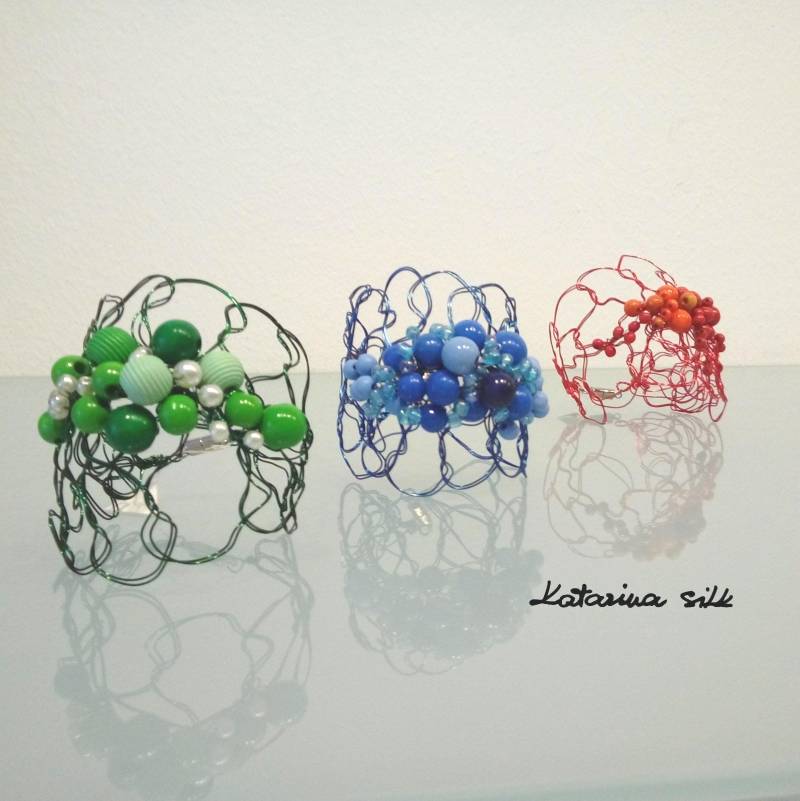 Sommer Armband Für Frauen, Einzigartige Sie von KatarinaSilkJewelry